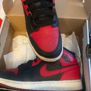 Red and Black Jordan 1